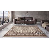 Oosters Vloerkleed Parun Tabriz Beige