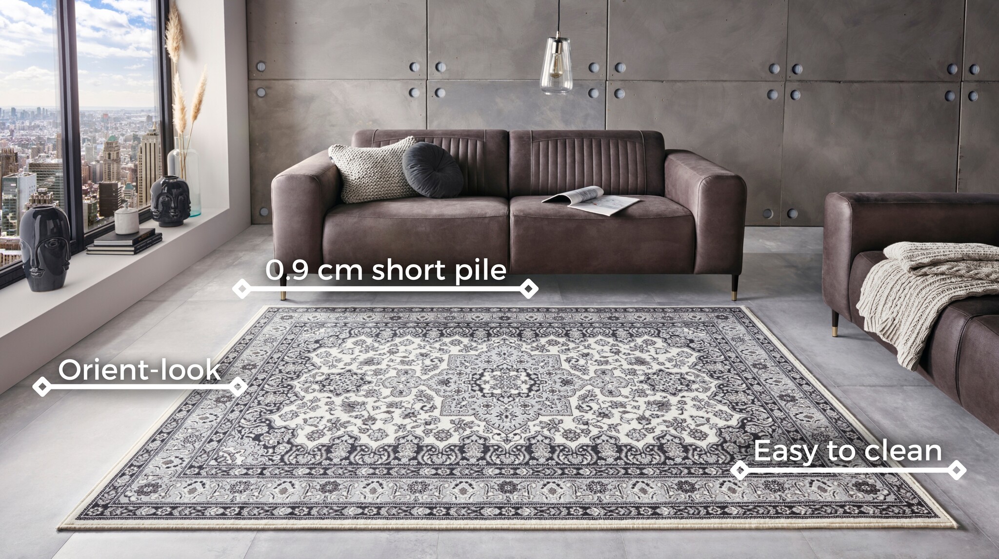 Oosters Vloerkleed Parun Tabriz Creme