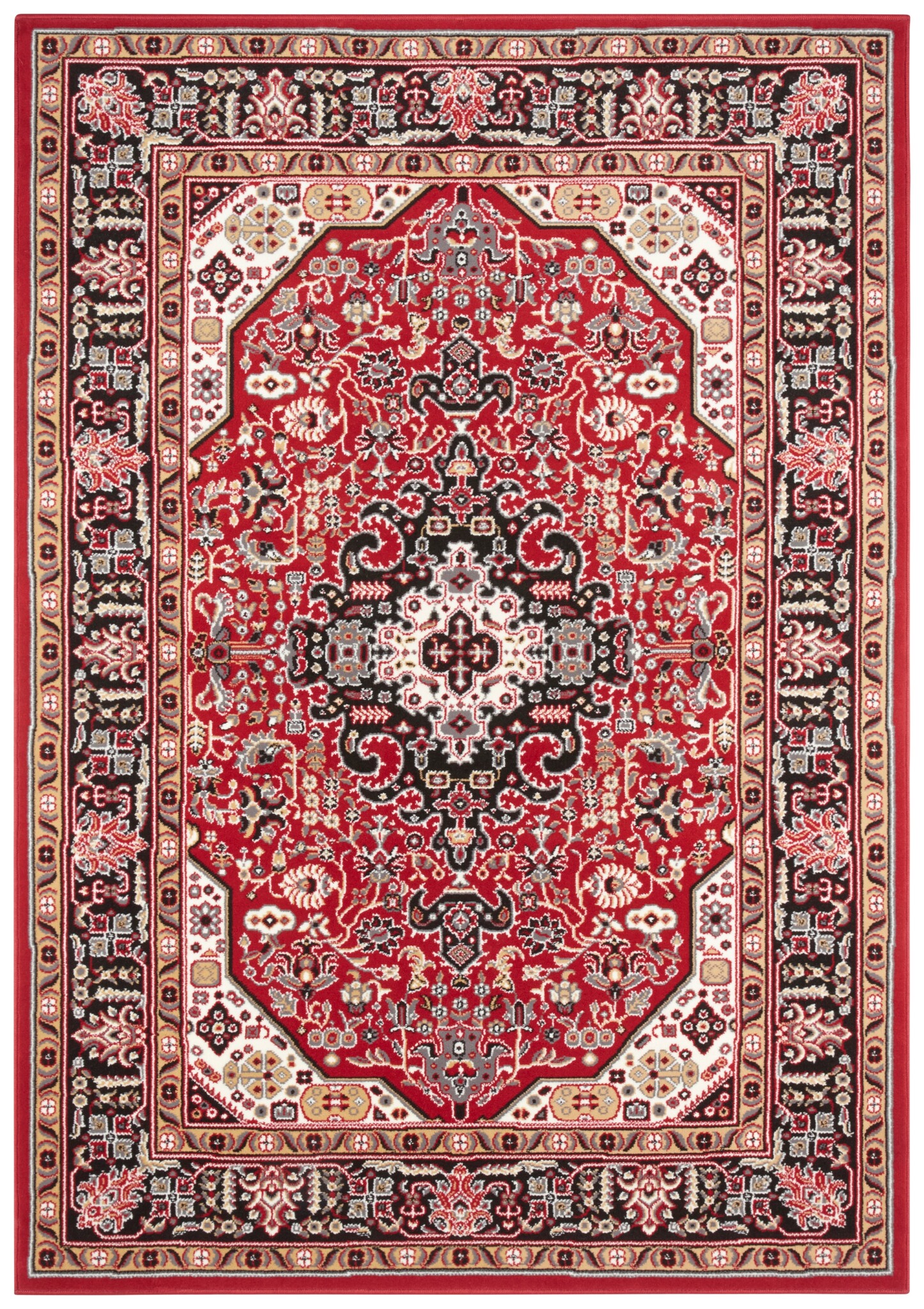 Oosters Vloerkleed Skazar Isfahan Rood