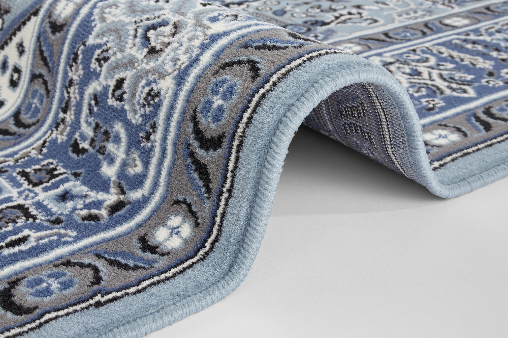 Oosters Vloerkleed Skazar Isfahan Blauw