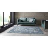 Oosters Vloerkleed Skazar Isfahan Blauw