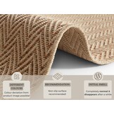 Buitenloper Nature Sisal-Look Beige Terra