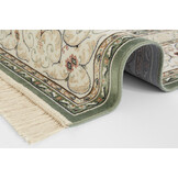 Oosters Velours Vloerkleed Antik Negar Groen