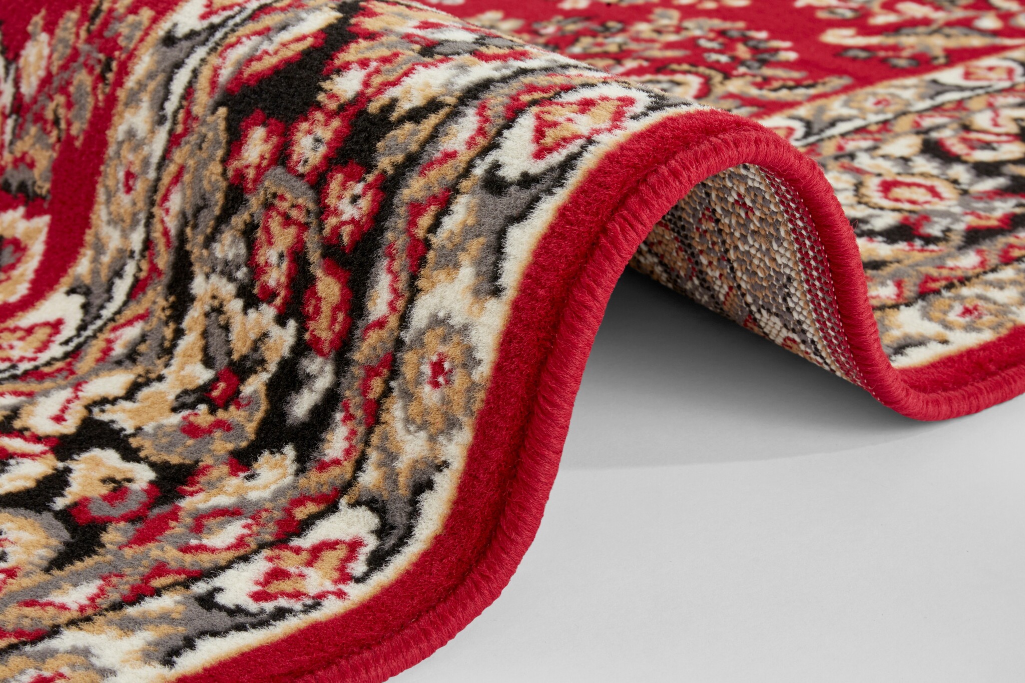 Hanse Home Oosters Velours Vloerkleed Klassiek Rood