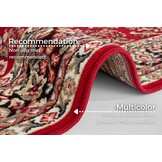 Oosters Velours Vloerkleed Klassiek Rood