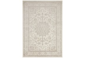 Oosters Velours Vloerkleed Orient Creme