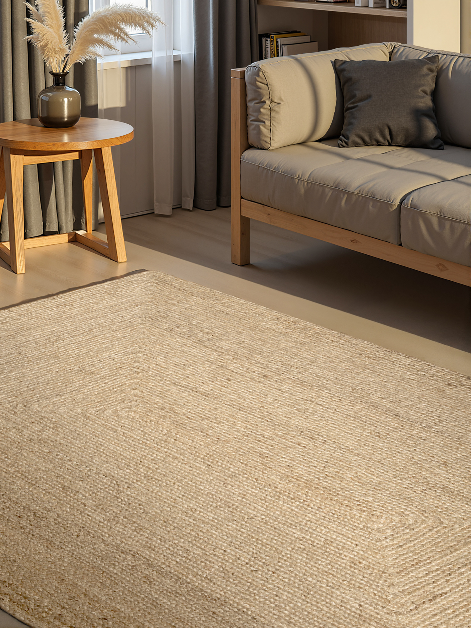 Jute Vloerkleed Sharmila Creme