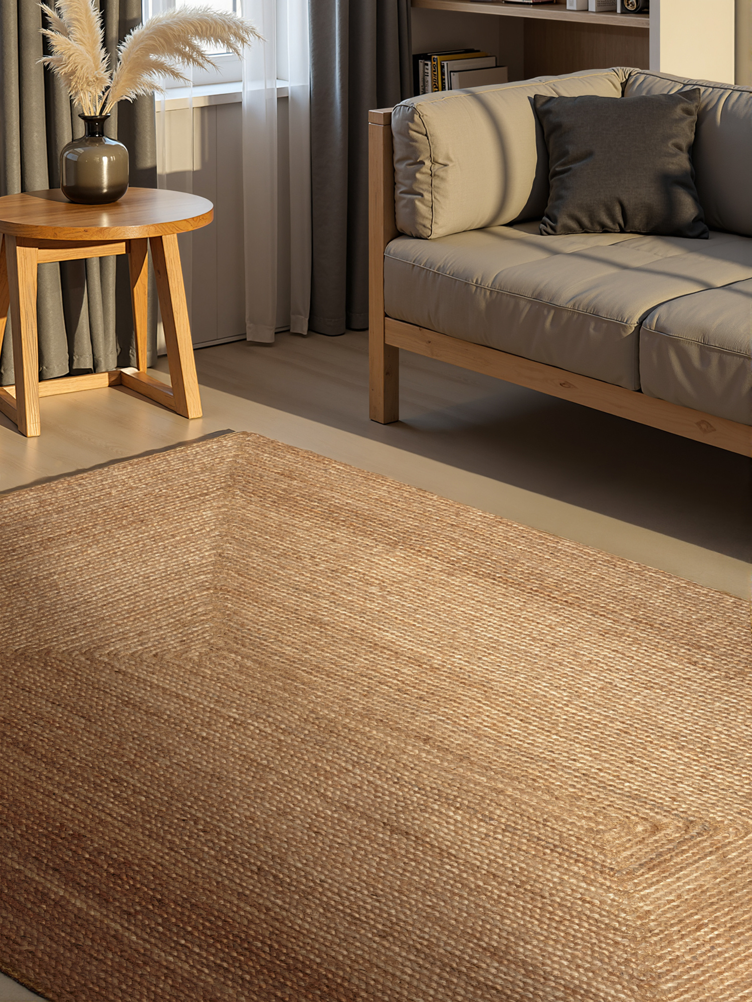 Jute Vloerkleed Sharmila Beige