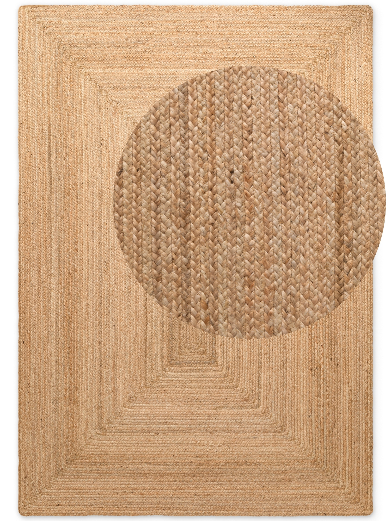 Jute Vloerkleed Sharmila Beige