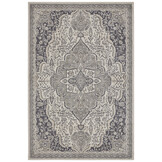Vintage Vloerkleed Terrain Creme Grijs