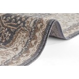 Vintage Vloerkleed Terrain Zwart Bruin