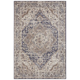 Vintage Vloerkleed Sand Creme Blauw