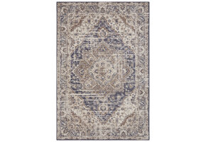 Vintage Vloerkleed Sand Creme Blauw