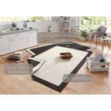 Buitenkleed Panama Zwart Wit