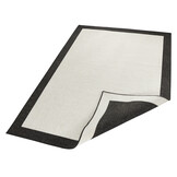 Buitenkleed Panama Zwart Wit