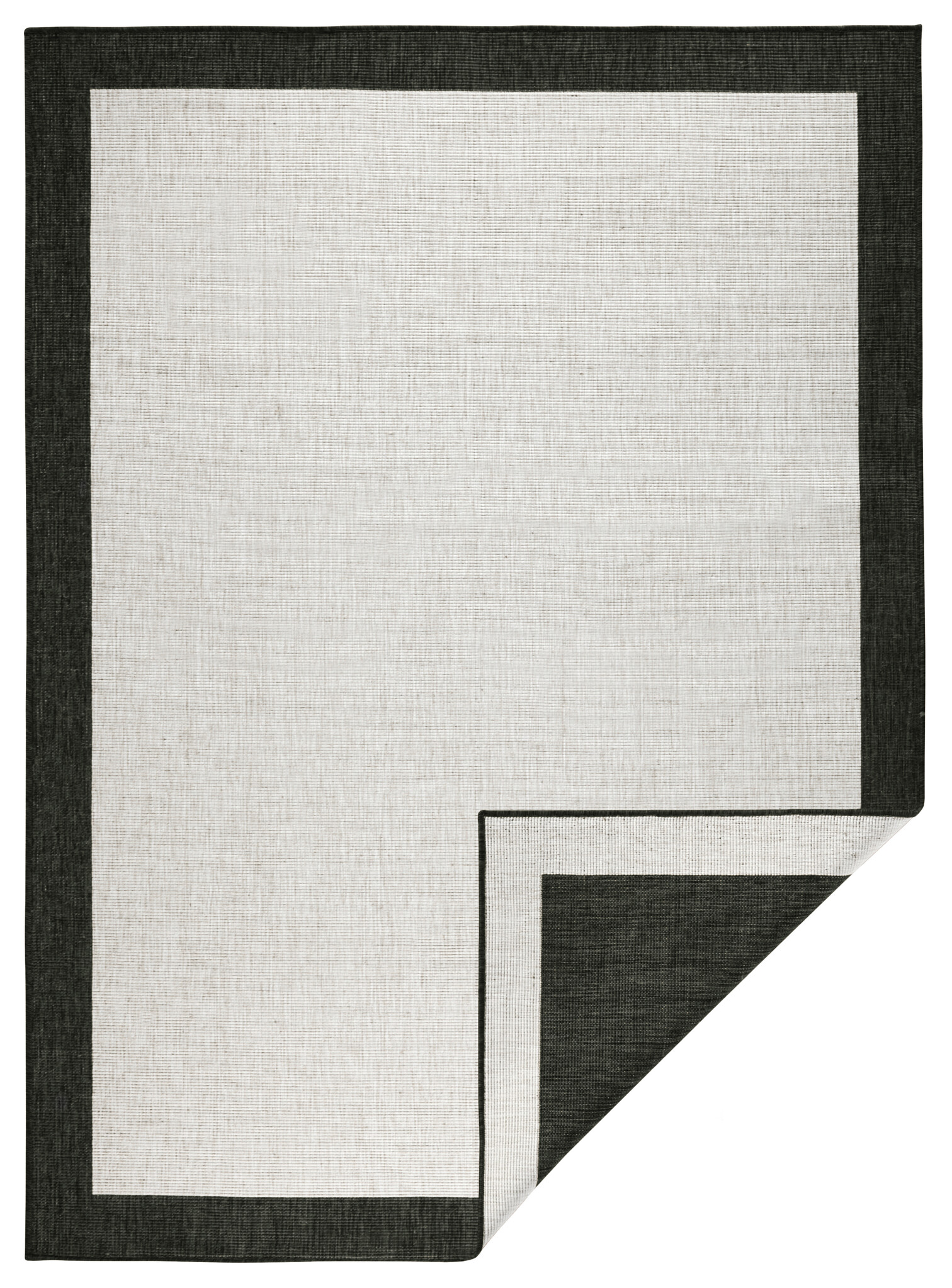 Buitenkleed Panama Zwart Wit