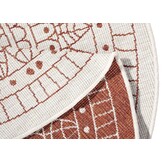 Buitenkleed Porto Rond Terra Creme