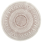 Buitenkleed Porto Rond Terra Creme