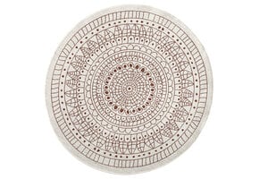 Buitenkleed Porto Rond Terra Creme