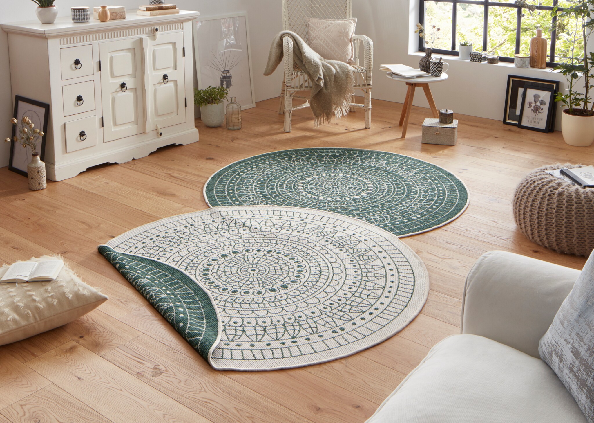 Buitenkleed Porto Groen Creme