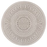 Buitenkleed Porto Rond Linnen Beige
