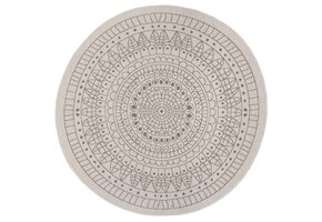 Buitenkleed Porto Rond Linnen Beige