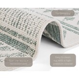 Buitenkleed Biri Groen Creme