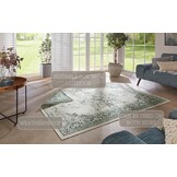 Buitenkleed Vintage Borbon Groen Creme