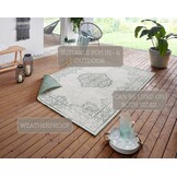 Buitenkleed Vintage Cebu Groen Creme