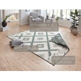 Buitenkleed Malibu Groen Wit