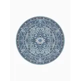 Hanse Home Rond Oosters Vloerkleed Skazar Isfahan Blauw