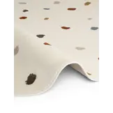 Kindervloerkleed Rond Funny Dots Creme Multikleur