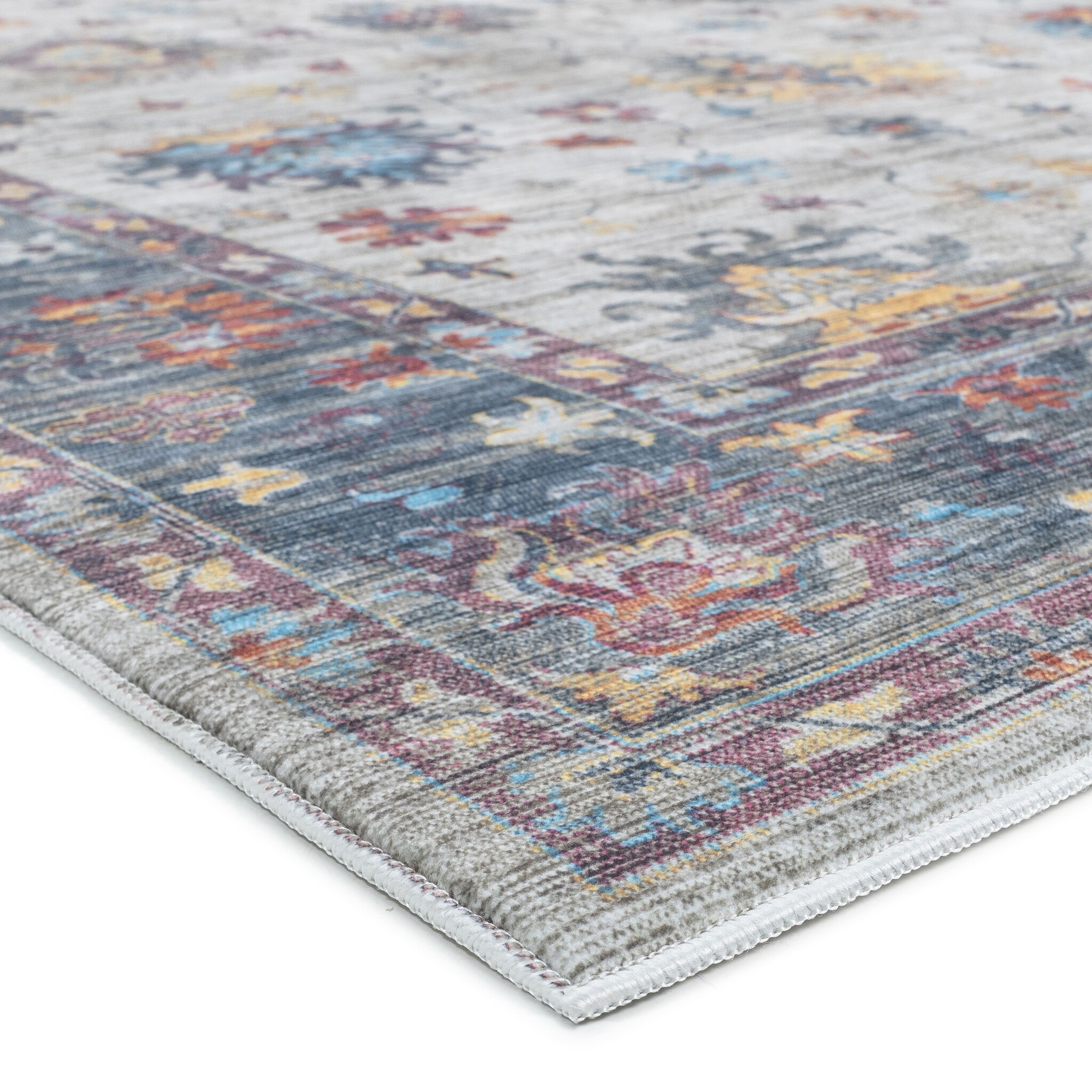 Vintage Vloerkleed Mystic Garden Creme Multi Wasbaar