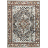 Vintage Vloerkleed Royal Medallion Bruin Terra Wasbaar
