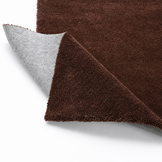 Comfy Premium - Luxe Effen Vloerkleed Wasbaar Uni Bruin