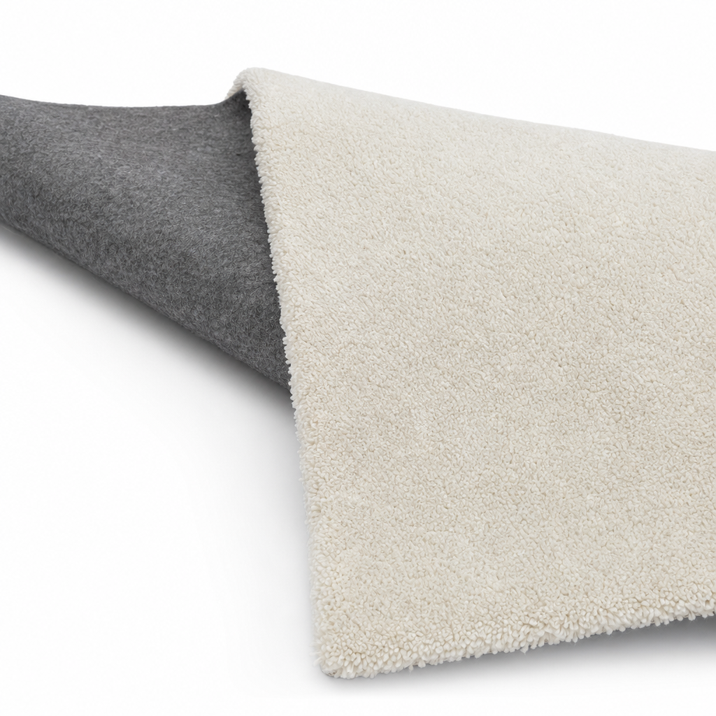 Comfy Premium - Luxe Effen Vloerkleed Wasbaar Uni Creme