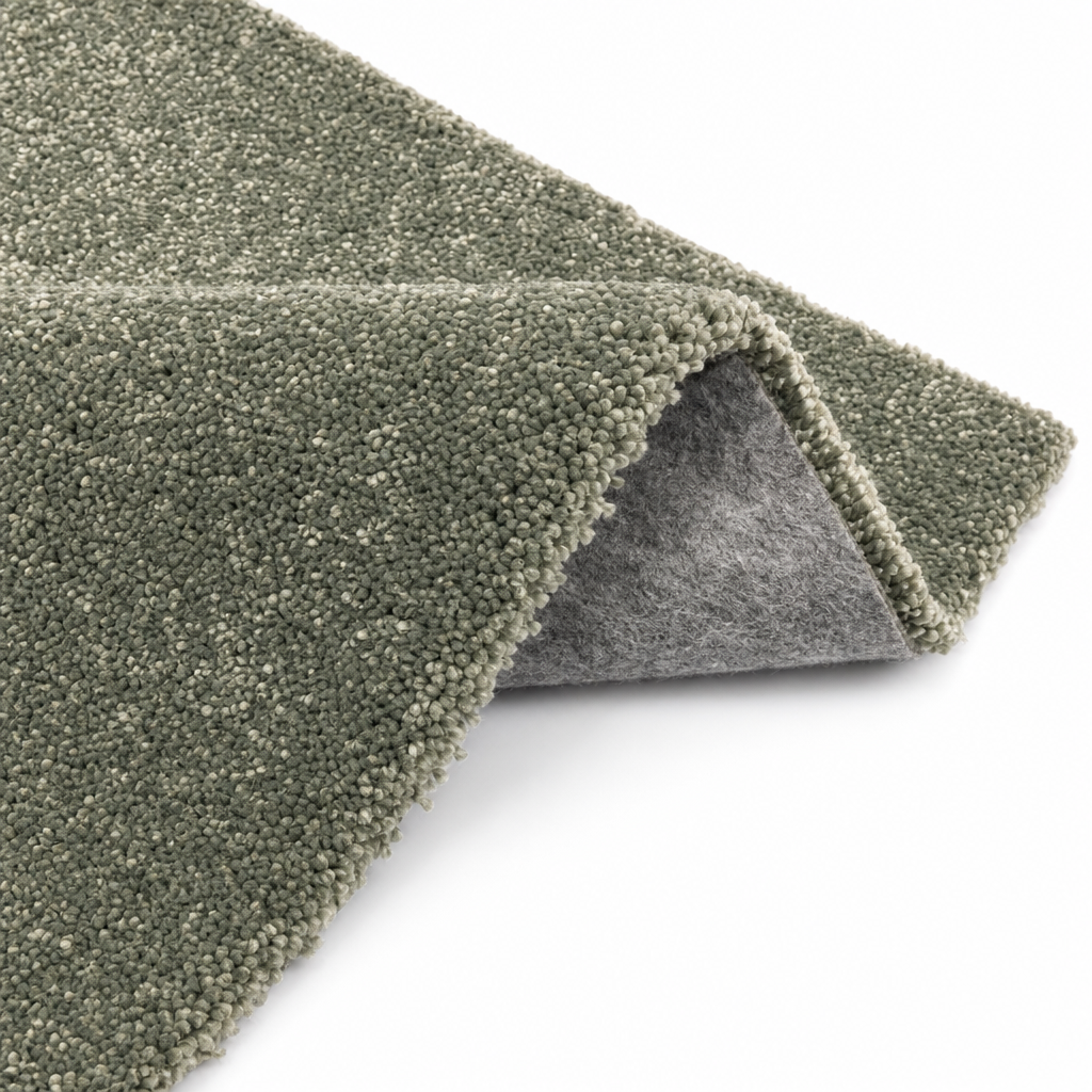 Comfy Premium - Luxe Effen Vloerkleed Wasbaar Uni Groen