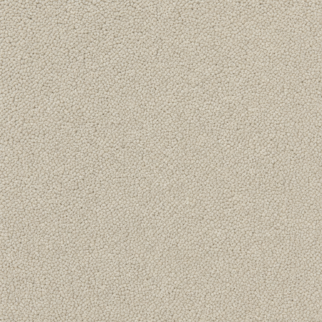 Comfy Premium - Rond Luxe Effen Vloerkleed Wasbaar Uni Creme