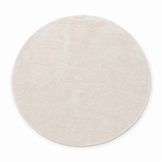 Comfy Premium - Rond Luxe Effen Vloerkleed Wasbaar Uni Creme