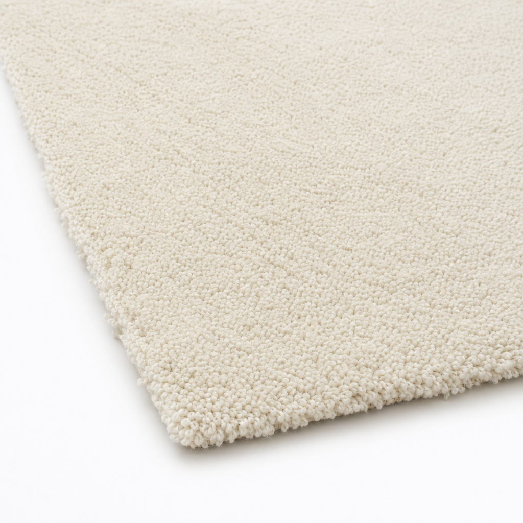Comfy Soft - Effen Vloerkleed Wasbaar Uni Creme