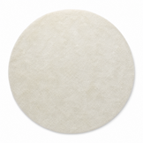 Comfy Soft - Rond Effen Vloerkleed Wasbaar Uni Creme
