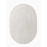 Rangpur Jute Ovaal Vloerkleed Creme