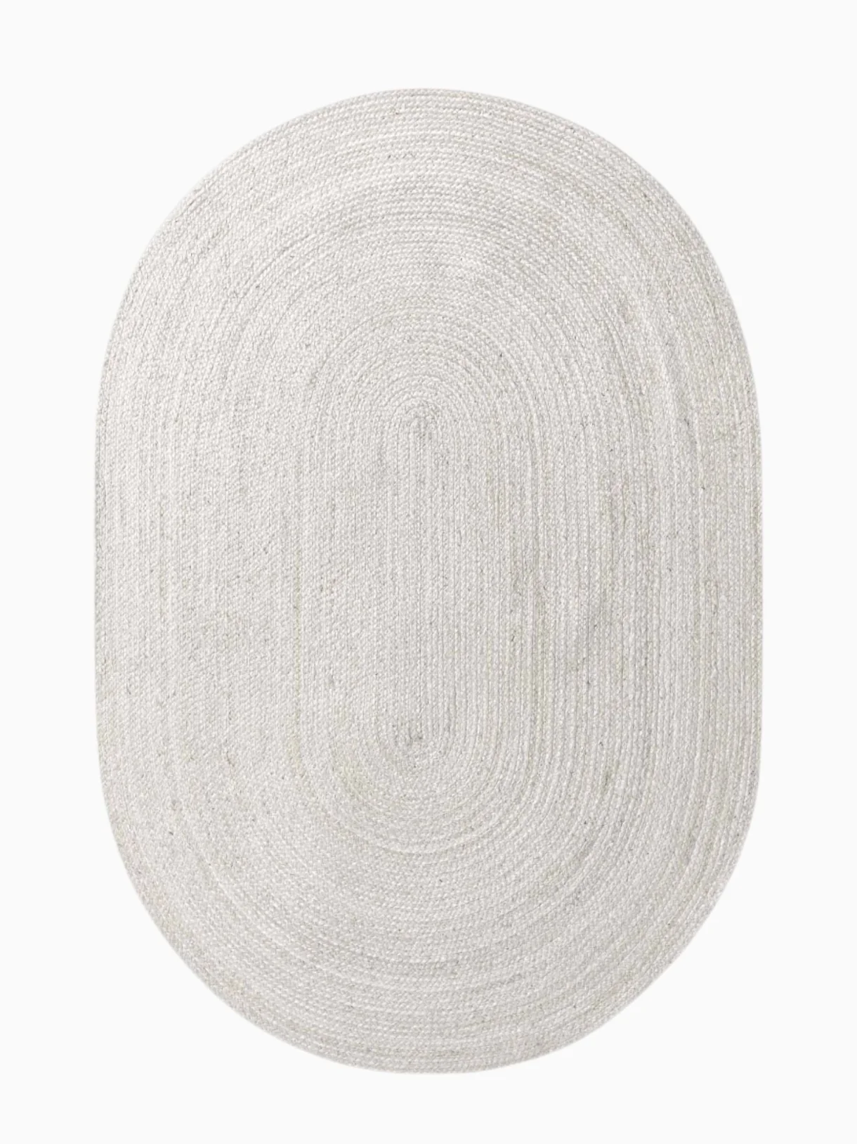 Rangpur Jute Ovaal Vloerkleed Creme