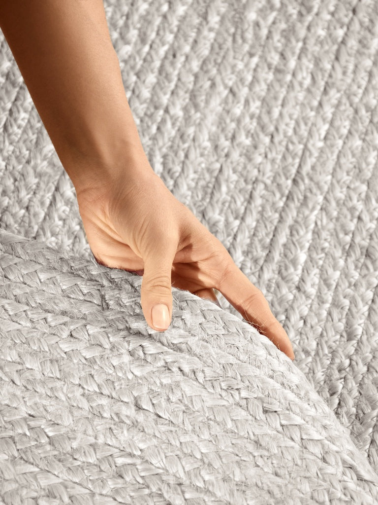 Rangpur Jute Ovaal Vloerkleed Creme