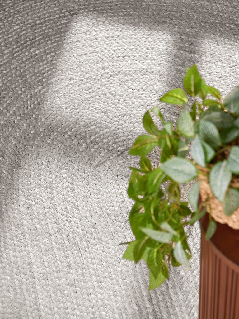 Rangpur Jute Ovaal Vloerkleed Creme