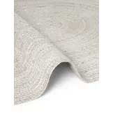 Rangpur Jute Ovaal Vloerkleed Creme