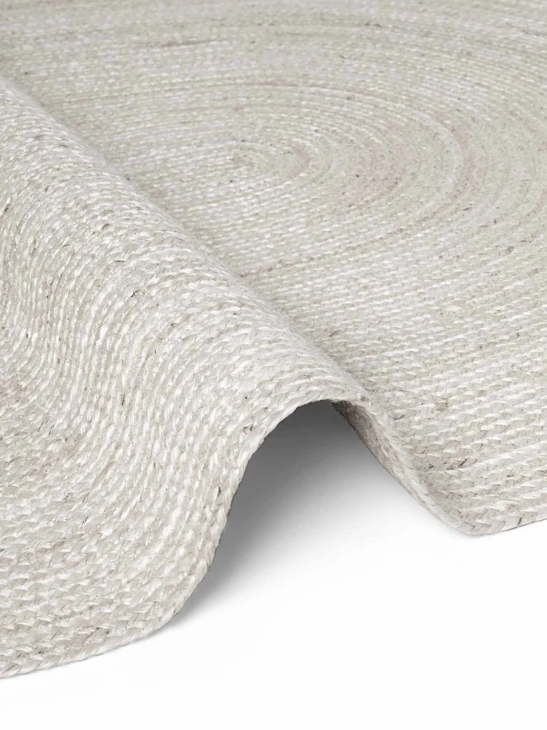 Rangpur Jute Ovaal Vloerkleed Creme