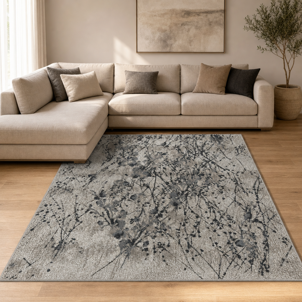 Premium Chique Vloerkleed Grijs