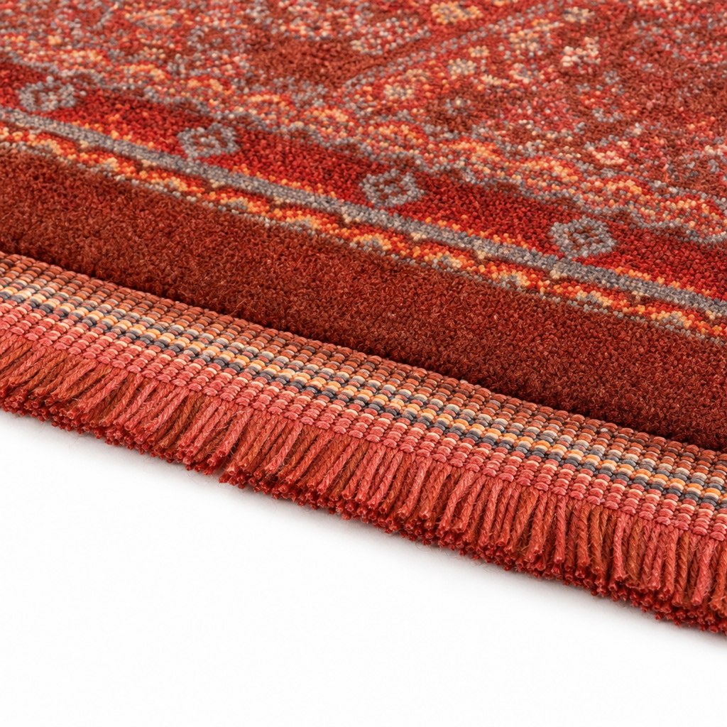 Artline Oosters Vintage Vloerkleed Shah Rood Wollook