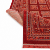 Artline Oosters Vintage Vloerkleed Shah Rood Wollook